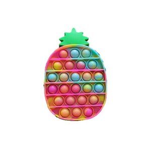 Fidget pop it stress free relaxation toy pineapple